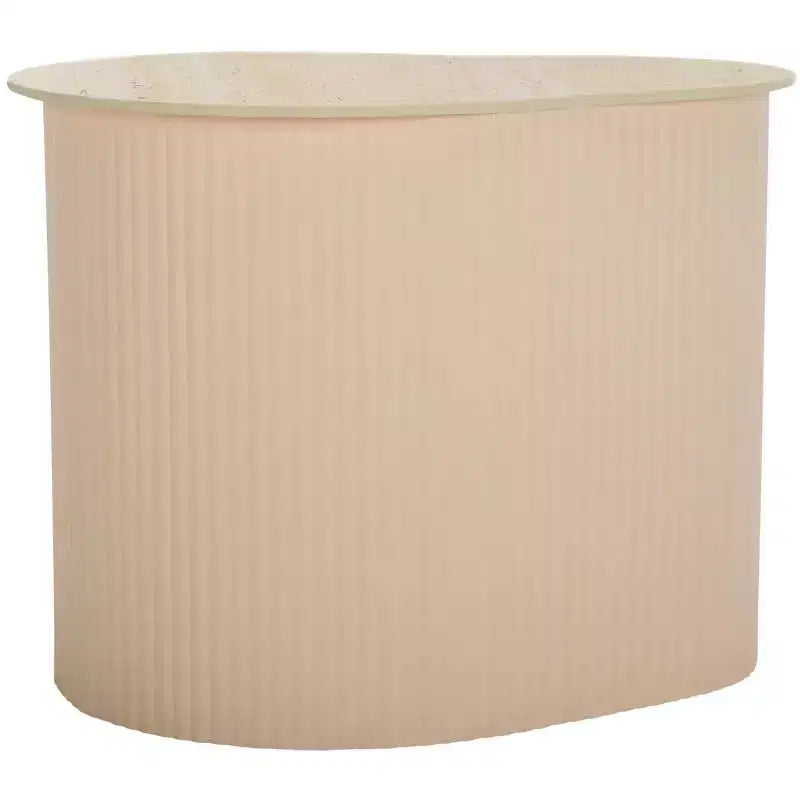 MTP Small Ceramic Side Table - ACC2911A - Beige Ceramic/Beige - Safavieh