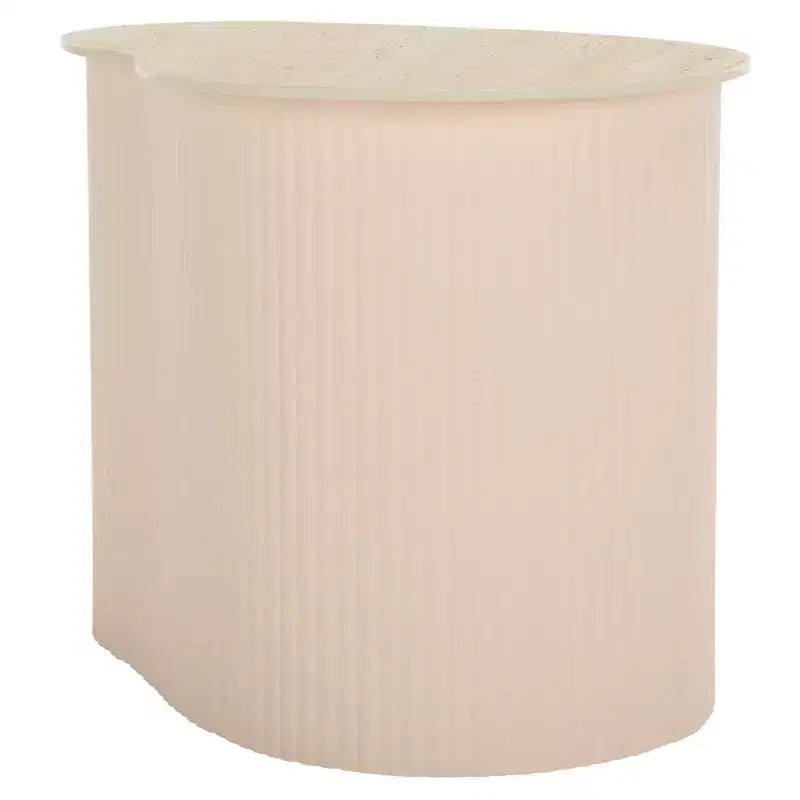 MTP Small Ceramic Side Table - ACC2911A - Beige Ceramic/Beige - Safavieh