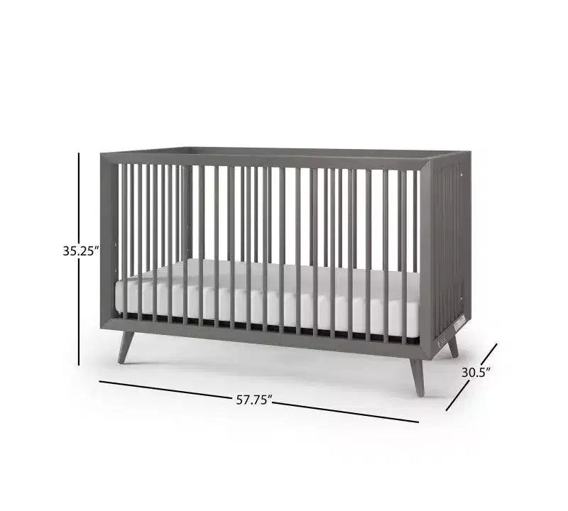 Child Craft Cranbrook Crib, Dresser and Chest Nursery Set, 3-Piece, Includes 4-in-1 Convertible Crib, Dresser and Chest