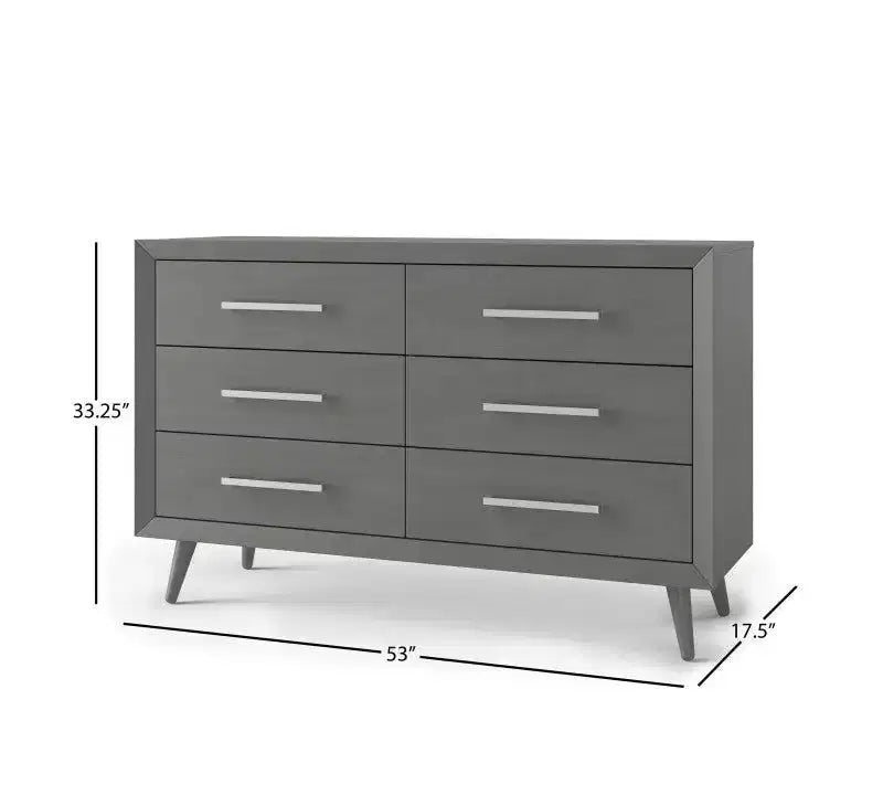 Child Craft Cranbrook Crib, Dresser and Chest Nursery Set, 3-Piece, Includes 4-in-1 Convertible Crib, Dresser and Chest