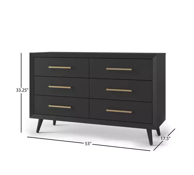Child Craft Cranbrook Crib, Dresser and Chest Nursery Set, 3-Piece, Includes 4-in-1 Convertible Crib, Dresser and Chest