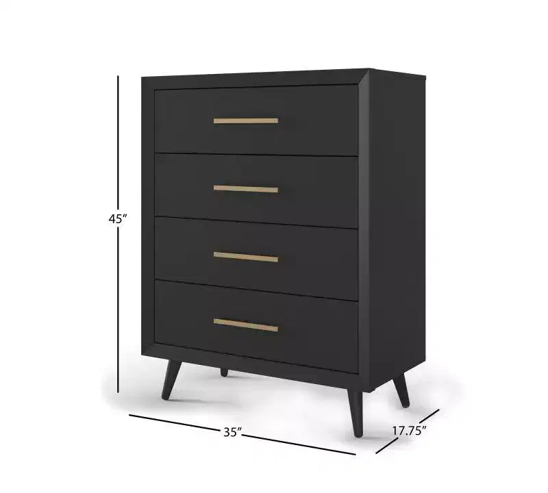 Child Craft Cranbrook Crib, Dresser and Chest Nursery Set, 3-Piece, Includes 4-in-1 Convertible Crib, Dresser and Chest