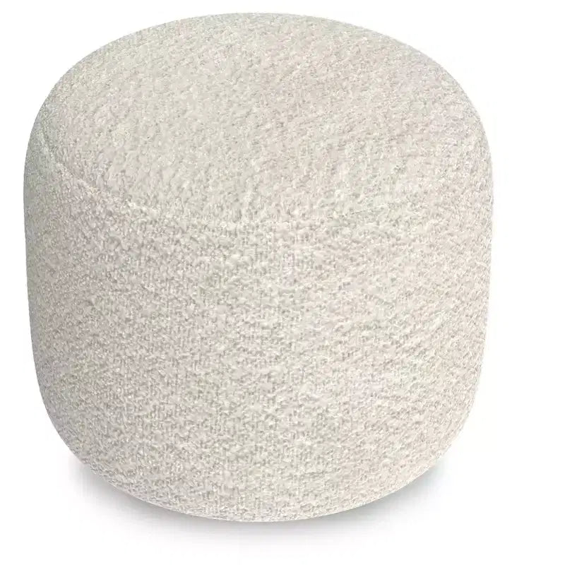 Lyanna 18 inch Wide Contemporary Pouf