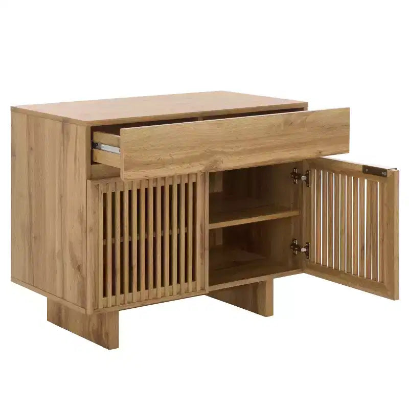 Quaid 1 Drawer 2 Door Nightstand - NST3104 - Safavieh