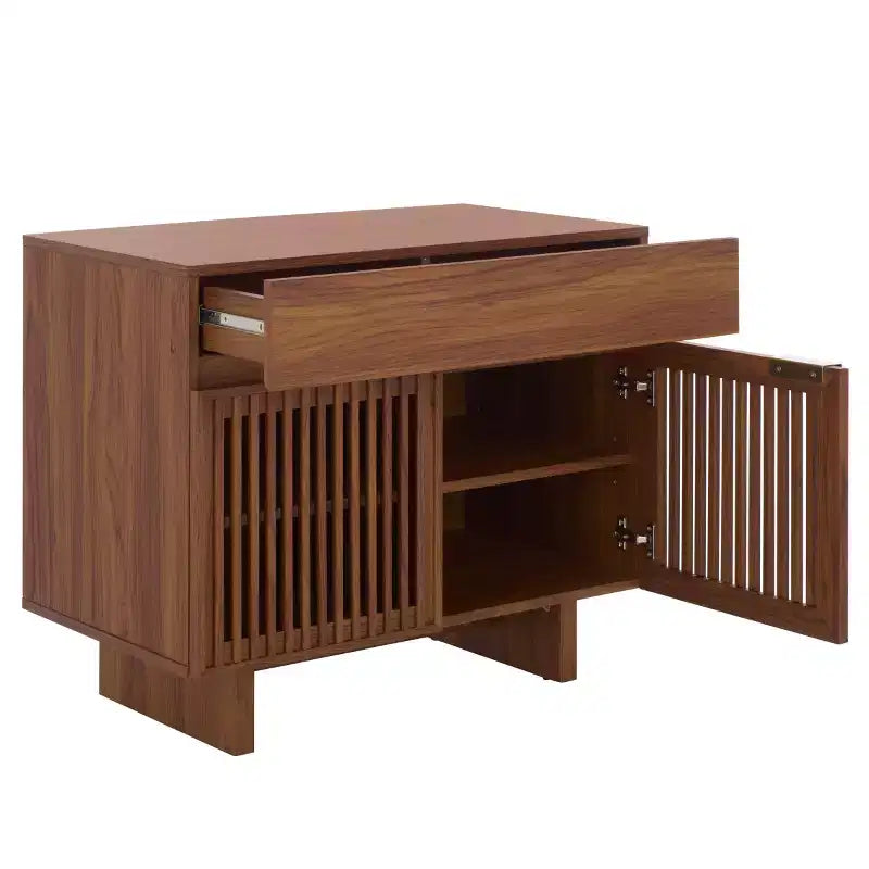 Quaid 1 Drawer 2 Door Nightstand - NST3104 - Safavieh