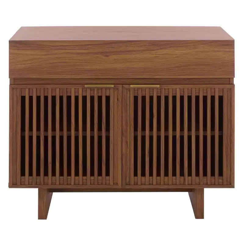 Quaid 1 Drawer 2 Door Nightstand - NST3104 - Safavieh