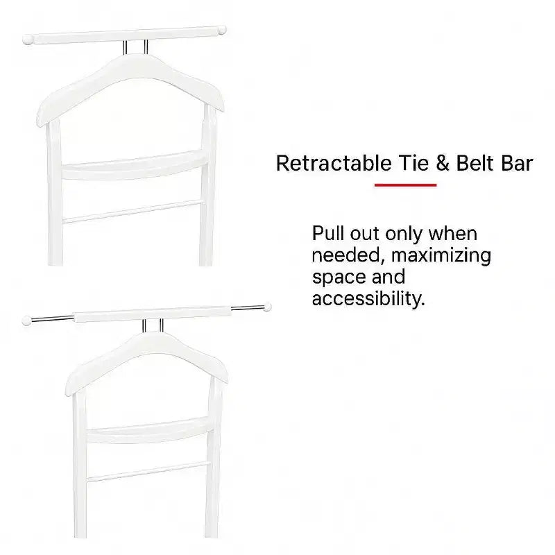 Knight Valet with Extended Bar and Key Rack - Proman Products