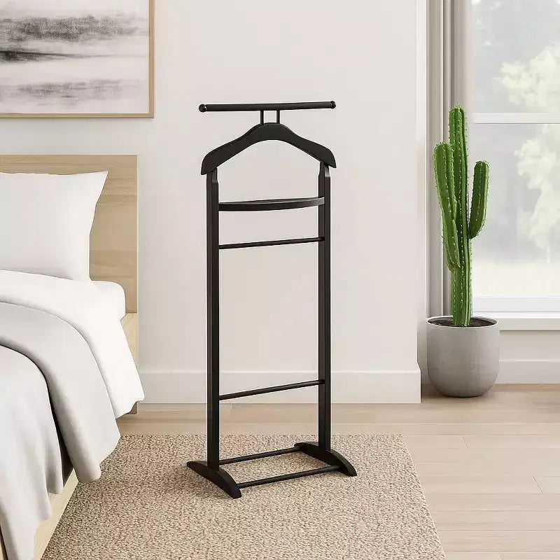 Knight Valet with Extended Bar and Key Rack - Proman Products
