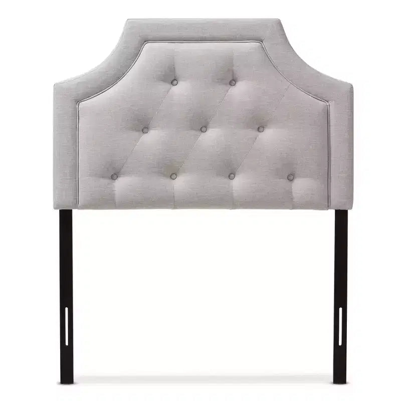 Mars Modern And Contemporary Fabric Headboard Gray - Baxton Studio