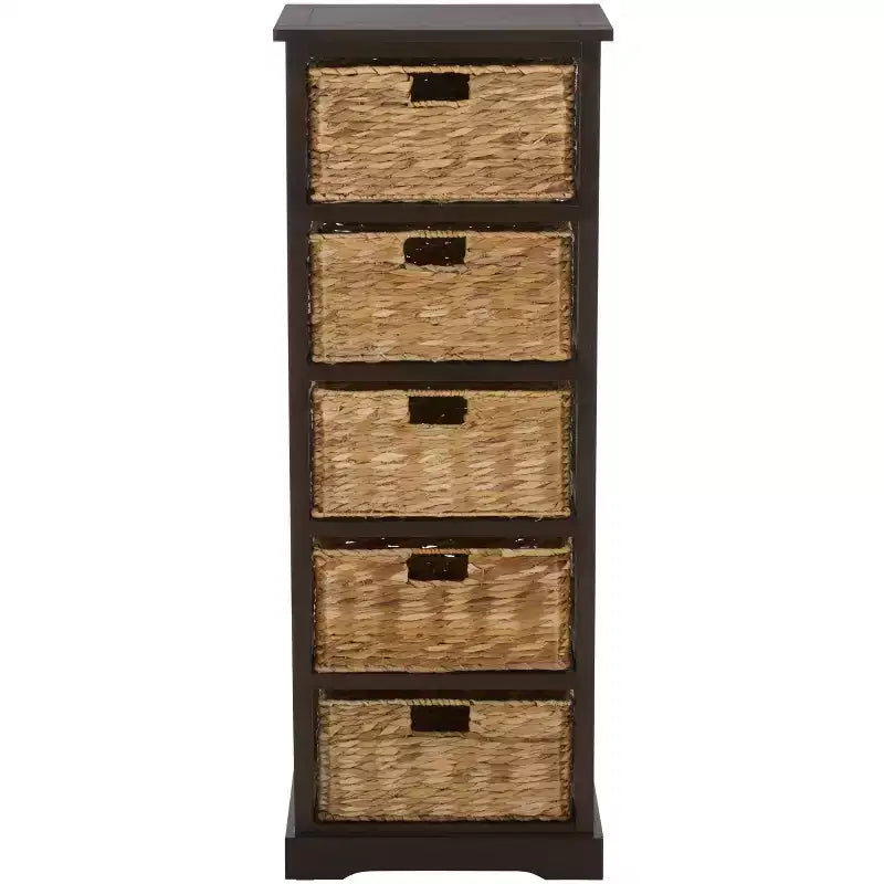 Vedette 5 Basket Storage Tower - AMH5739 - Safavieh Couture