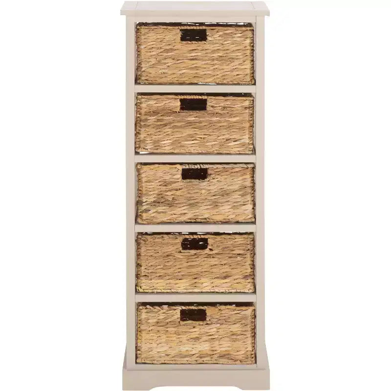 Vedette 5 Basket Storage Tower - AMH5739 - Safavieh Couture