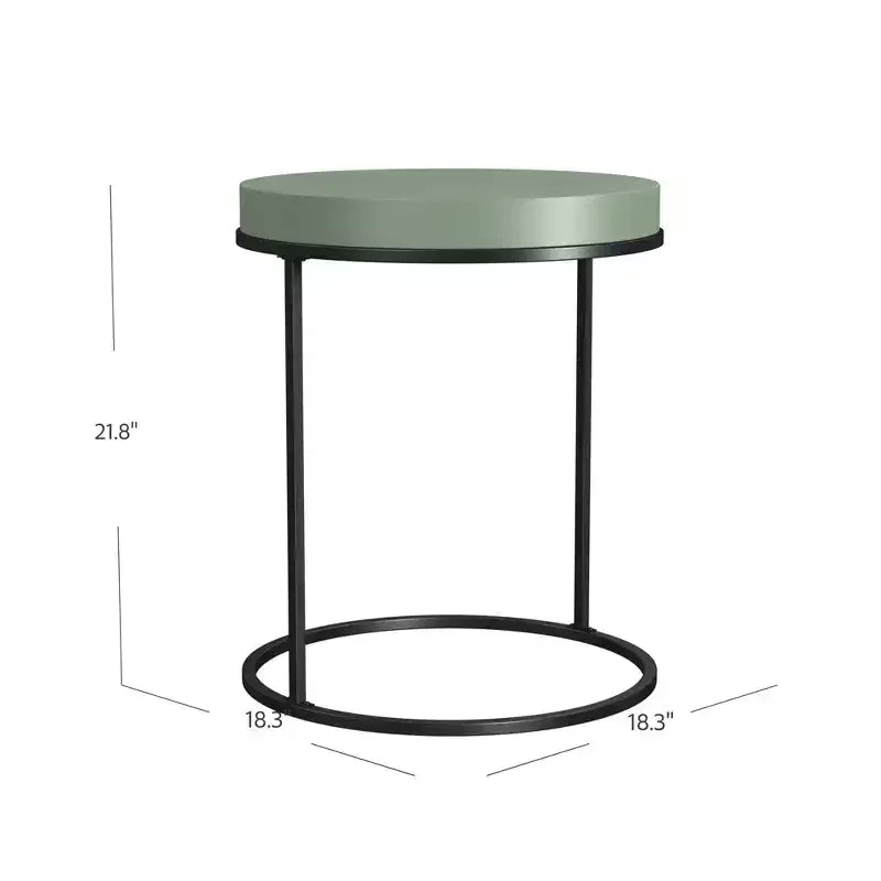 Cortney's Collection Perry Round Accent Table